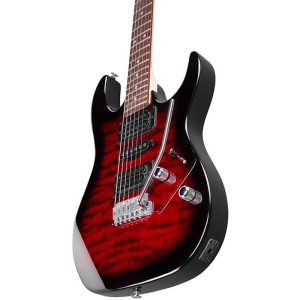 IBANEZ-ELECTRIC-GUITARCITY-GRX70-QA-TRANSEPARENT-RED-BURST